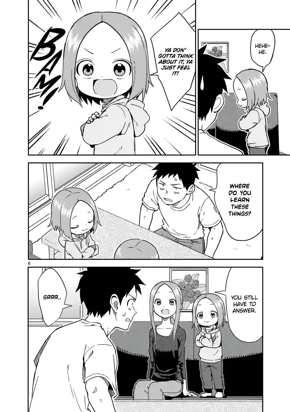 Karakai Jouzu no (Moto) Takagi-san chapter 252 page 6