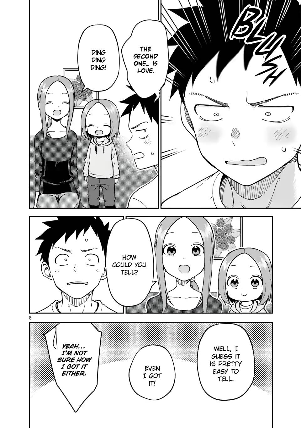 Karakai Jouzu no (Moto) Takagi-san chapter 252 page 8