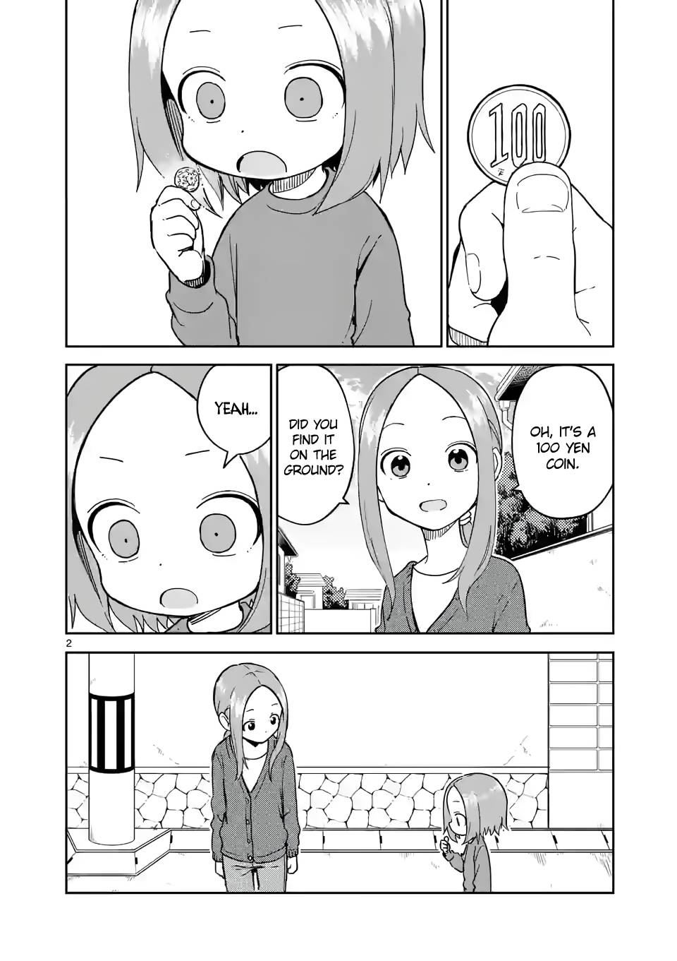 Karakai Jouzu no (Moto) Takagi-san chapter 255 page 2