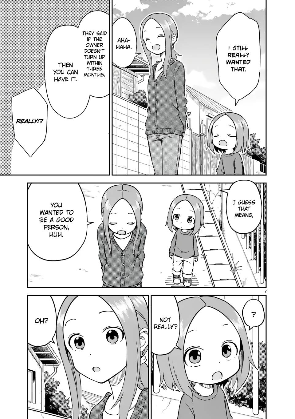 Karakai Jouzu no (Moto) Takagi-san chapter 255 page 7