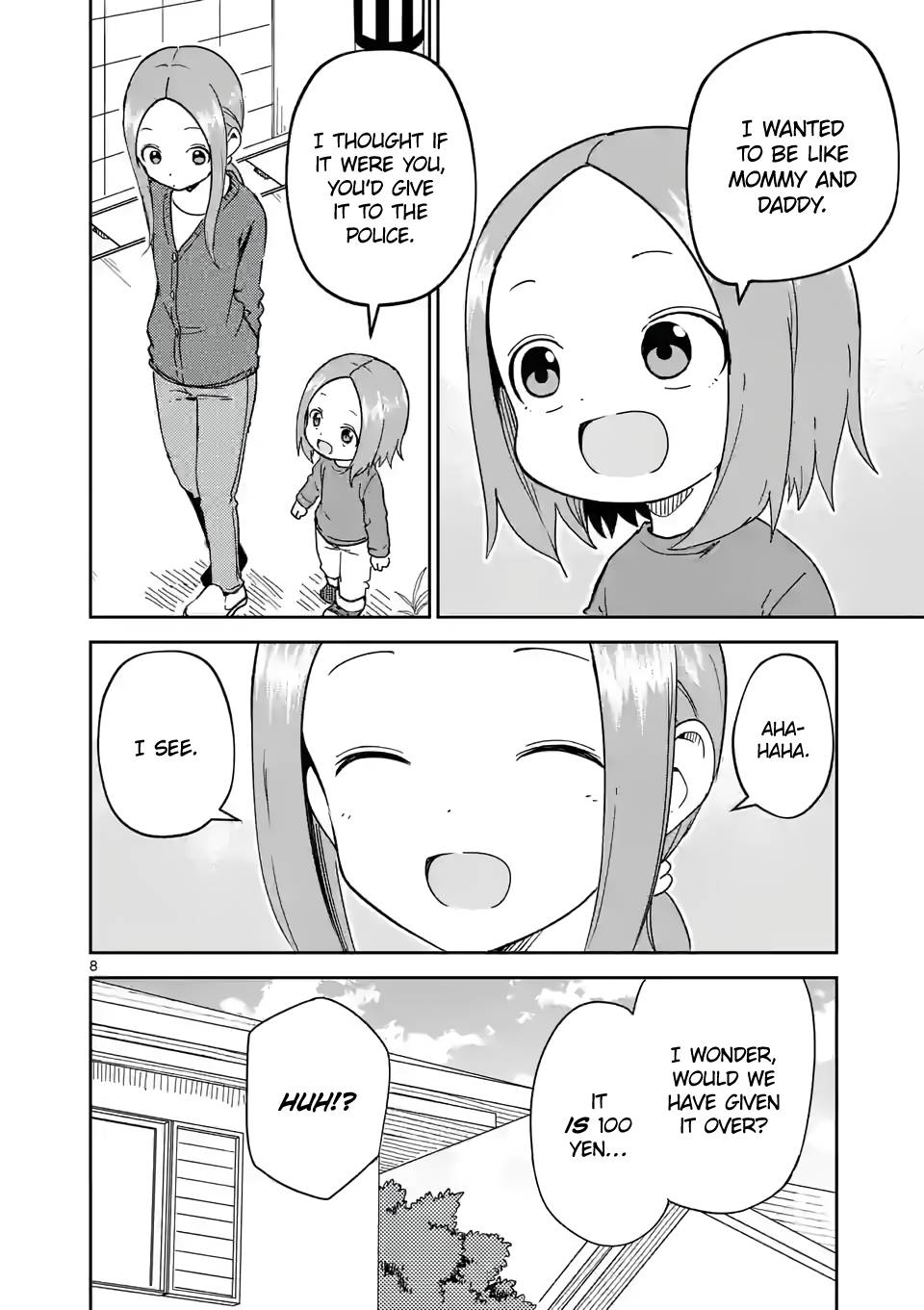 Karakai Jouzu no (Moto) Takagi-san chapter 255 page 8