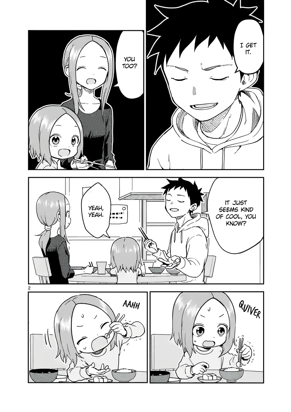 Karakai Jouzu no (Moto) Takagi-san chapter 258 page 2