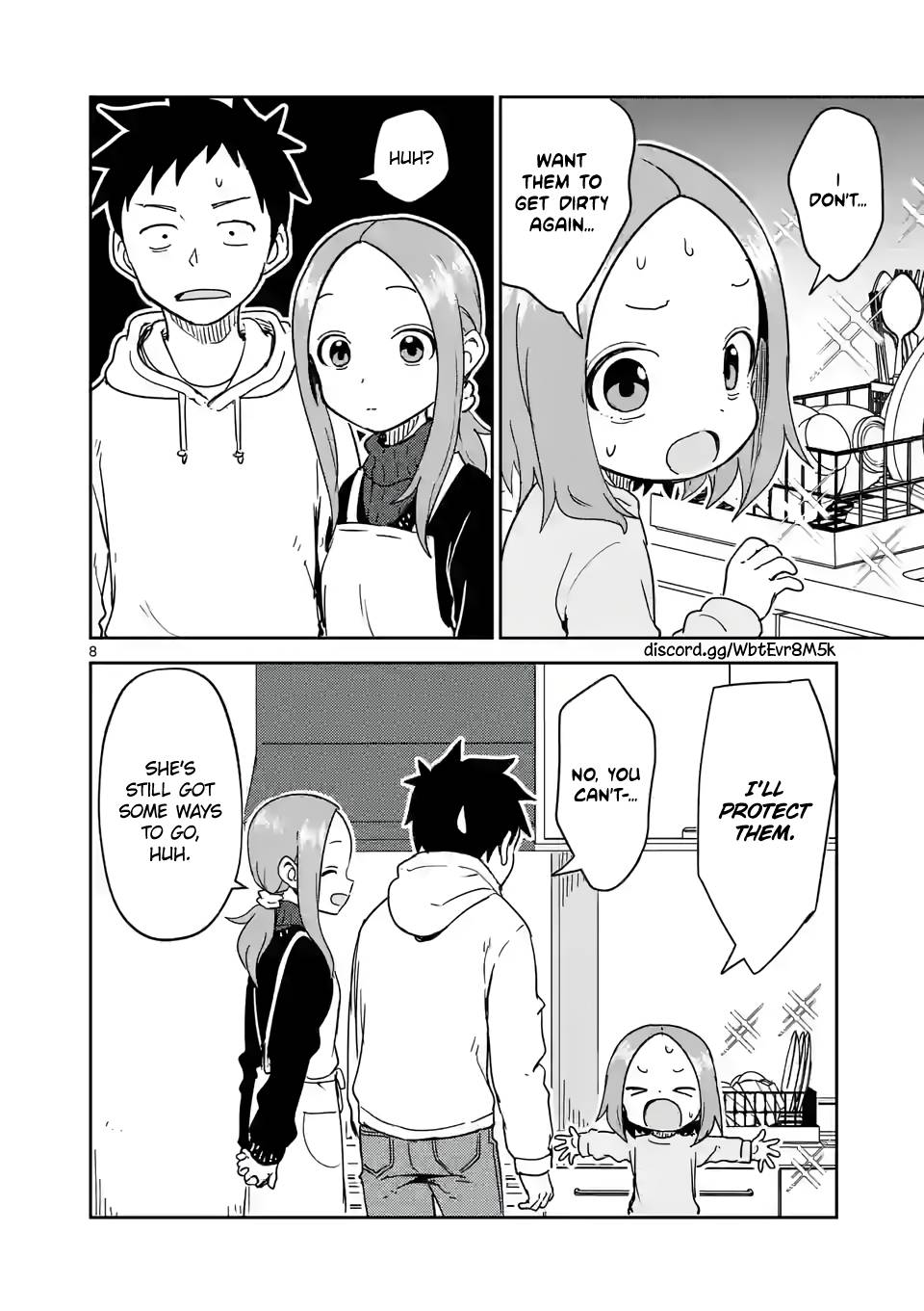 Karakai Jouzu no (Moto) Takagi-san chapter 260 page 8