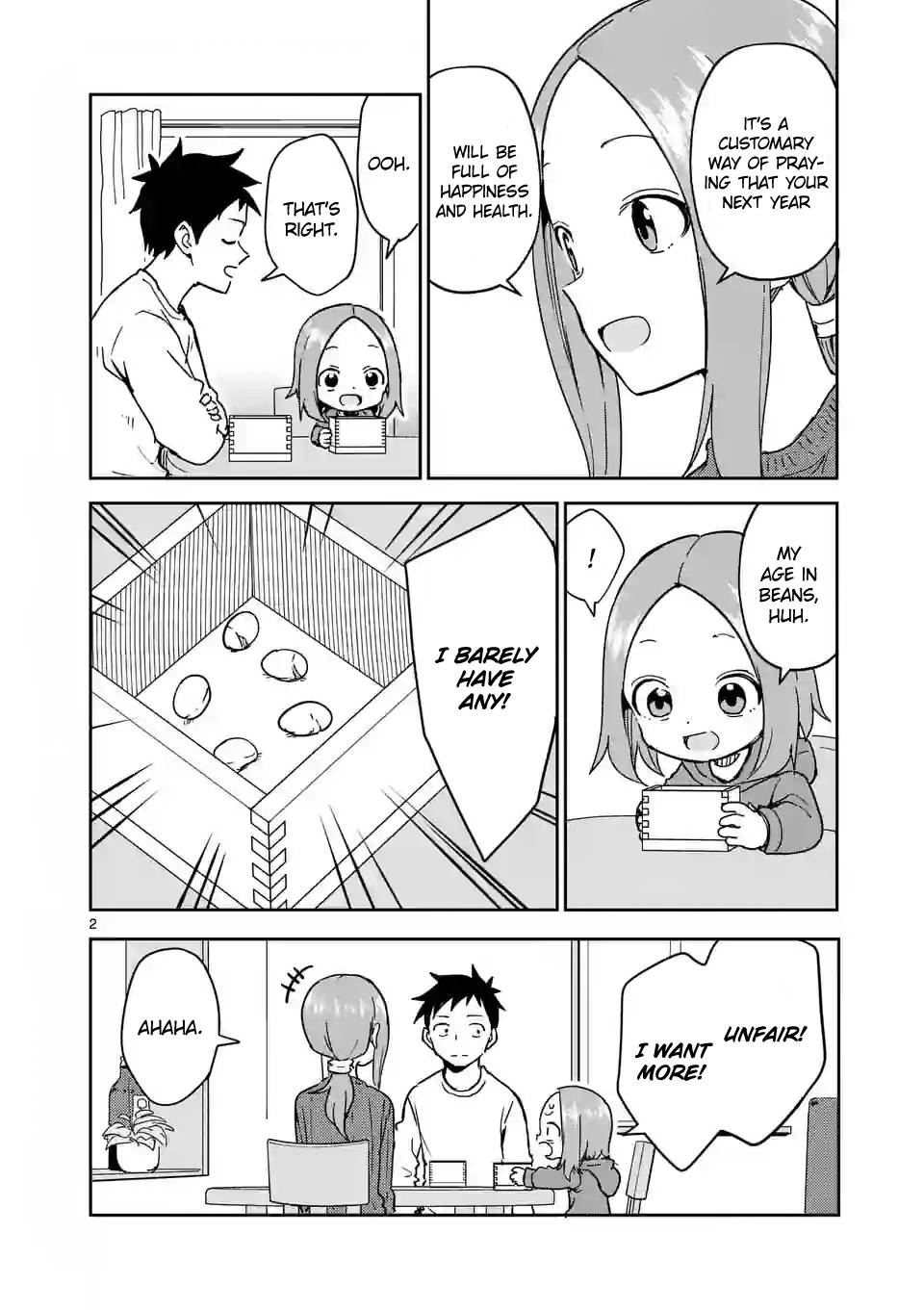 Karakai Jouzu no (Moto) Takagi-san chapter 264 page 2