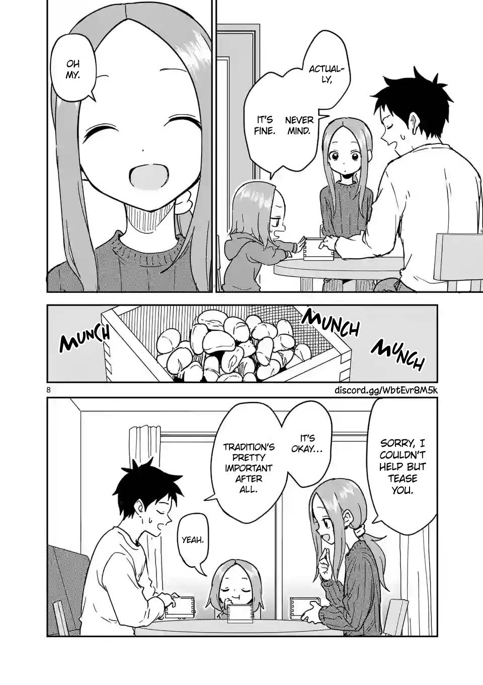 Karakai Jouzu no (Moto) Takagi-san chapter 264 page 8