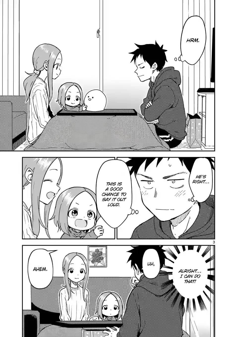 Karakai Jouzu no (Moto) Takagi-san chapter 267 page 3