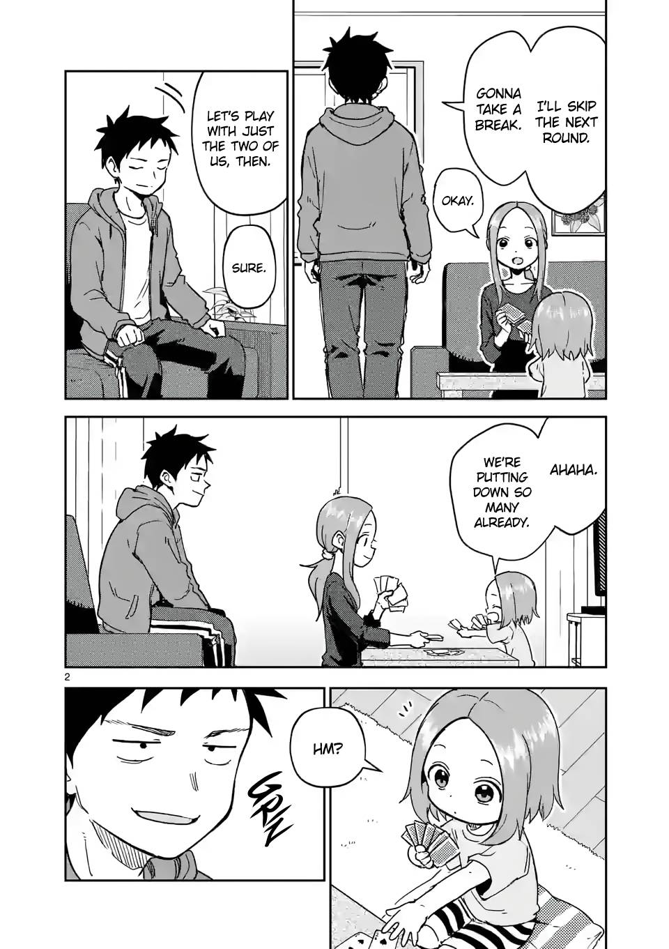 Karakai Jouzu no (Moto) Takagi-san chapter 269 page 2