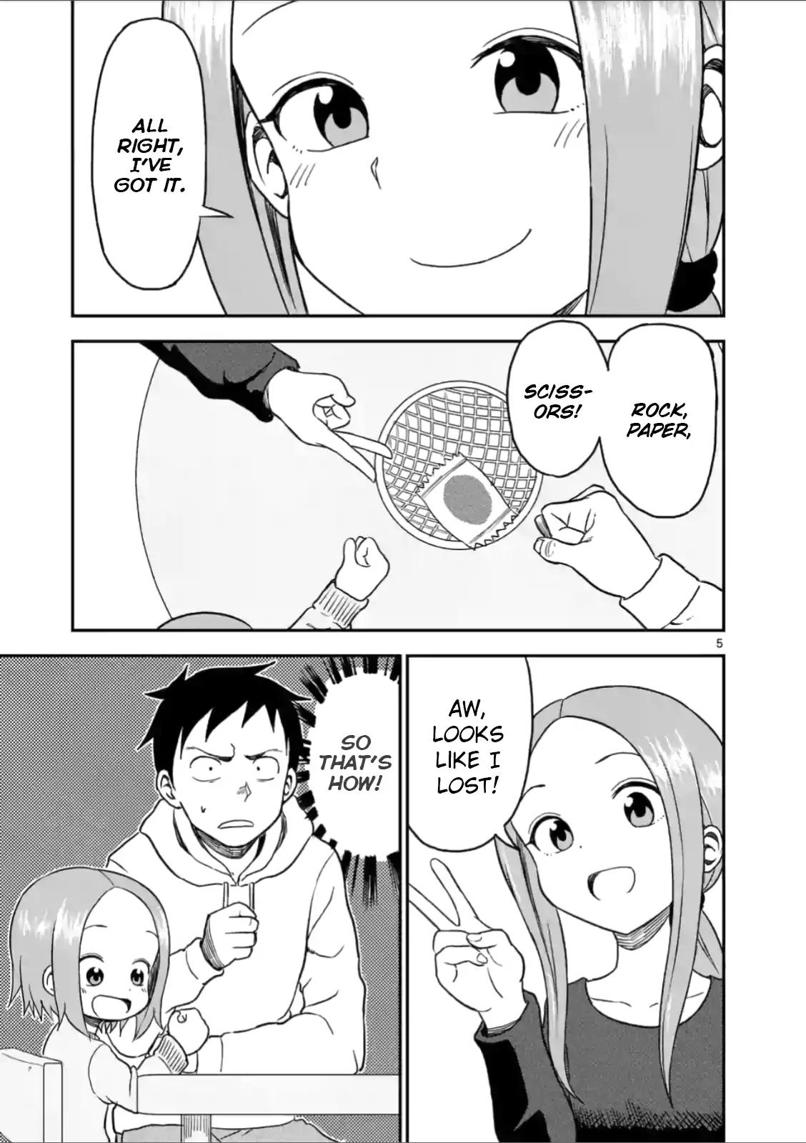 Karakai Jouzu no (Moto) Takagi-san chapter 27 page 5