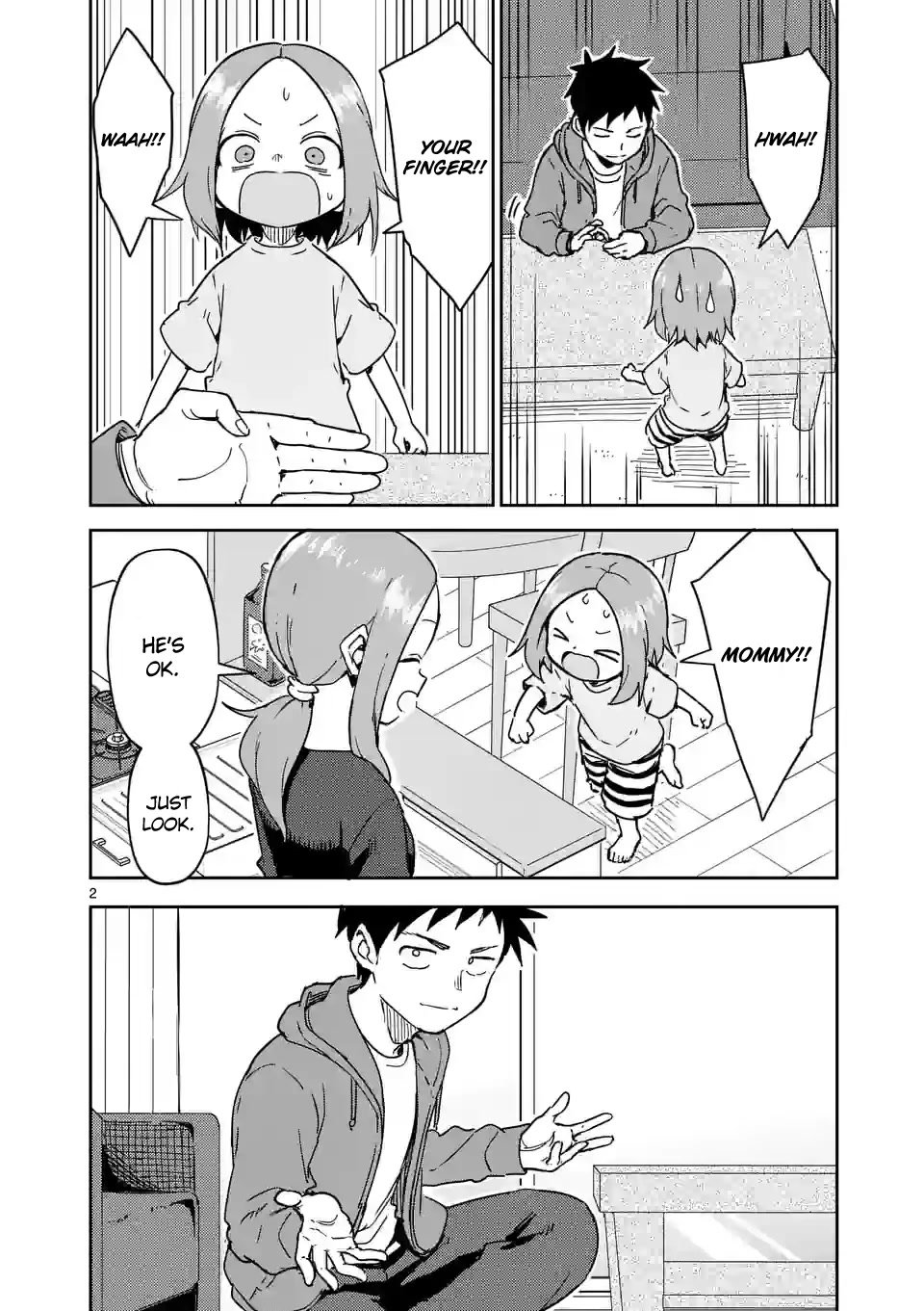 Karakai Jouzu no (Moto) Takagi-san chapter 272 page 2