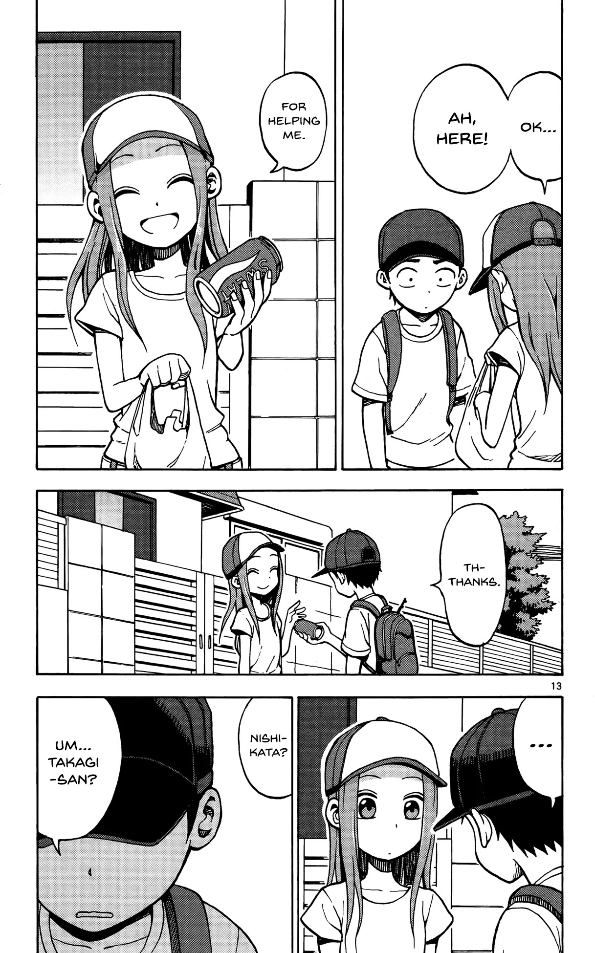 Karakai Jouzu no (Moto) Takagi-san chapter 28.5 page 14