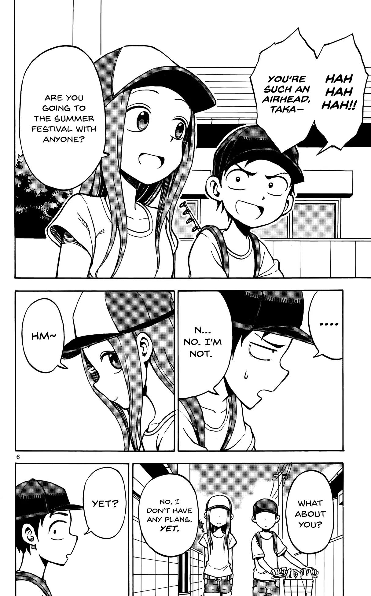 Karakai Jouzu no (Moto) Takagi-san chapter 28.5 page 7