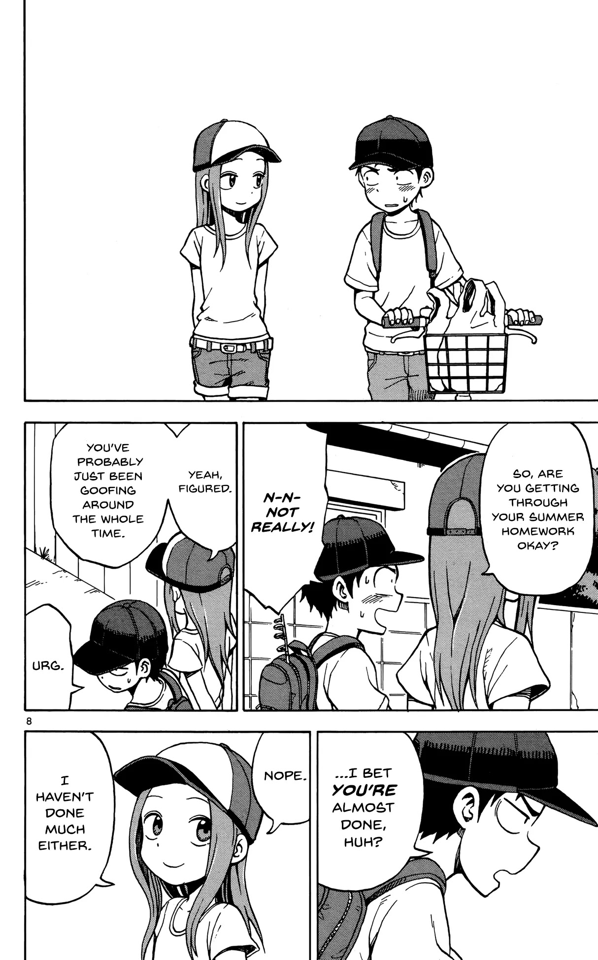 Karakai Jouzu no (Moto) Takagi-san chapter 28.5 page 9