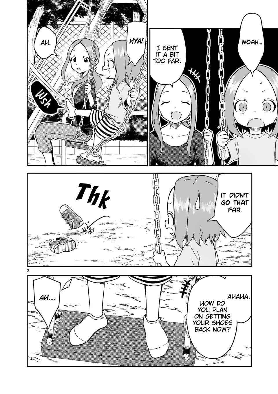 Karakai Jouzu no (Moto) Takagi-san chapter 281 page 2