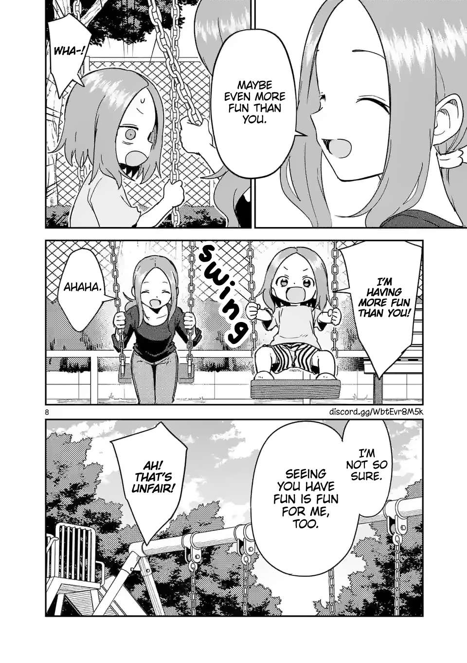 Karakai Jouzu no (Moto) Takagi-san chapter 281 page 8