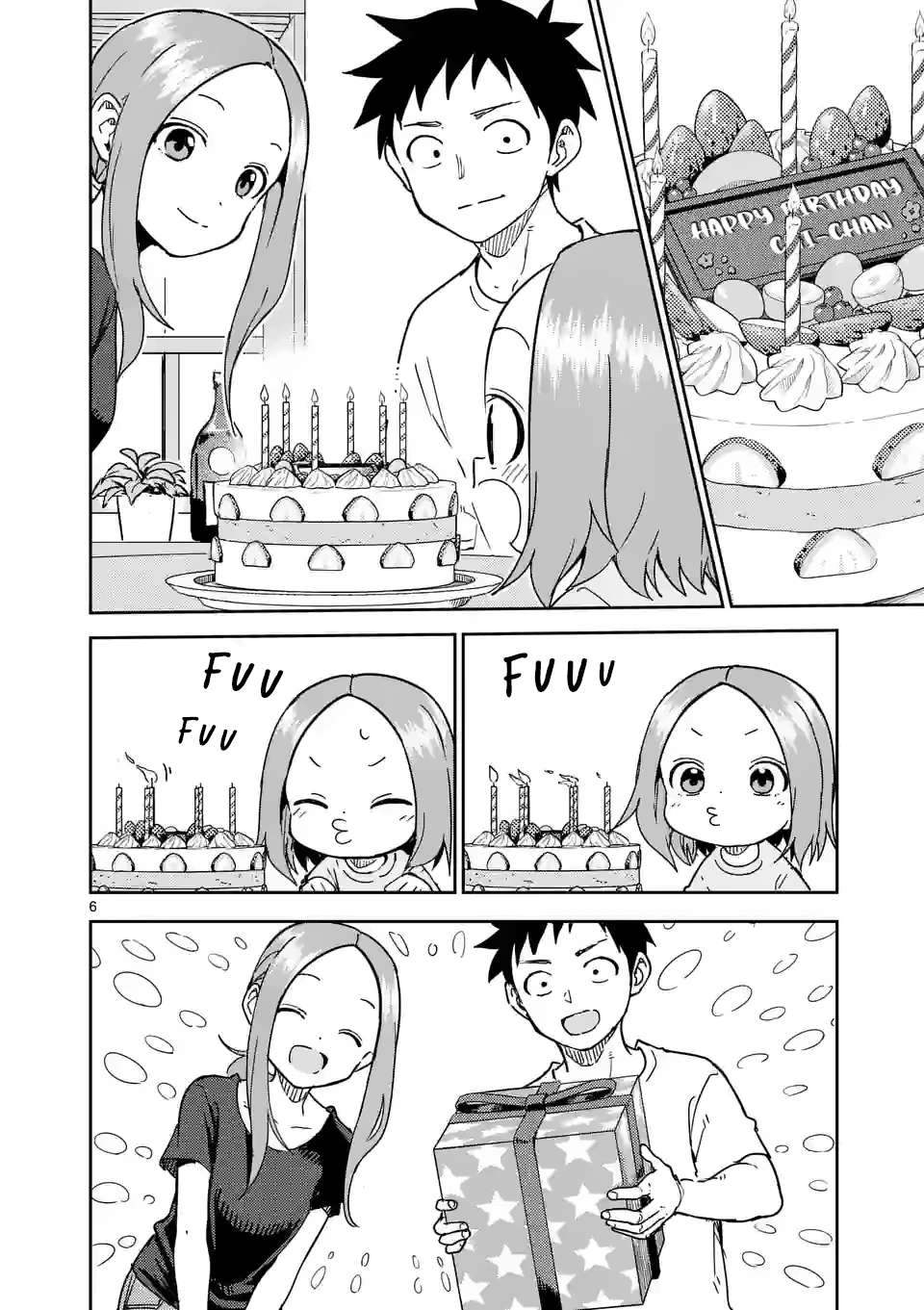 Karakai Jouzu no (Moto) Takagi-san chapter 283 page 6