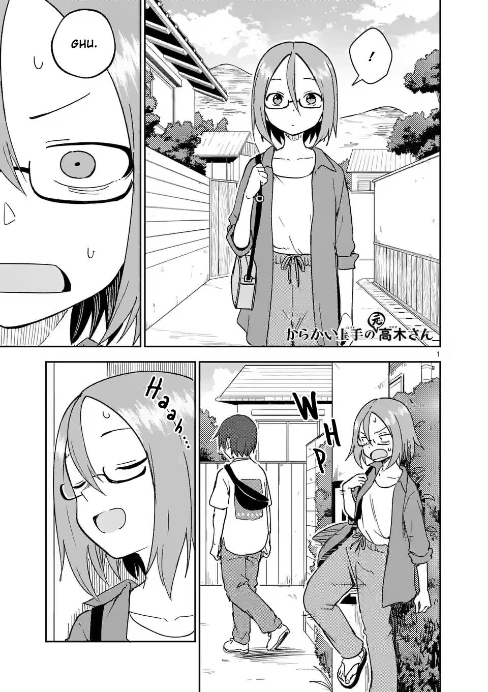 Karakai Jouzu no (Moto) Takagi-san chapter 288 page 1