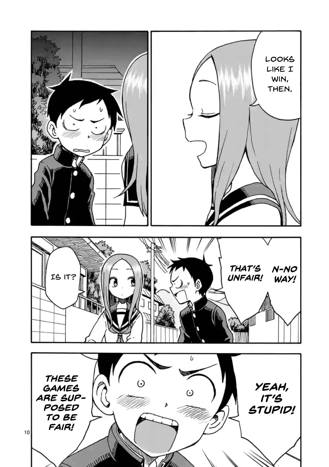 Karakai Jouzu no (Moto) Takagi-san chapter 29.5 page 10