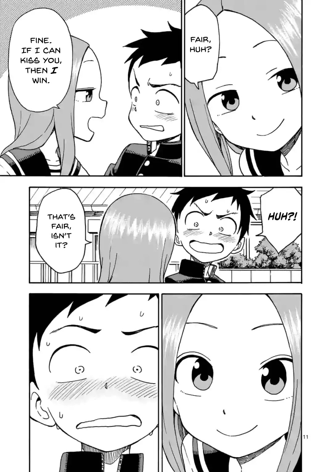 Karakai Jouzu no (Moto) Takagi-san chapter 29.5 page 11