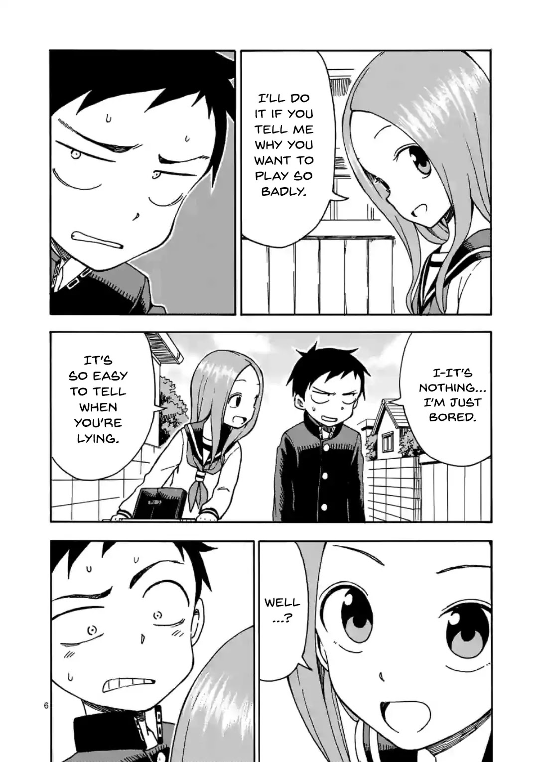 Karakai Jouzu no (Moto) Takagi-san chapter 29.5 page 6