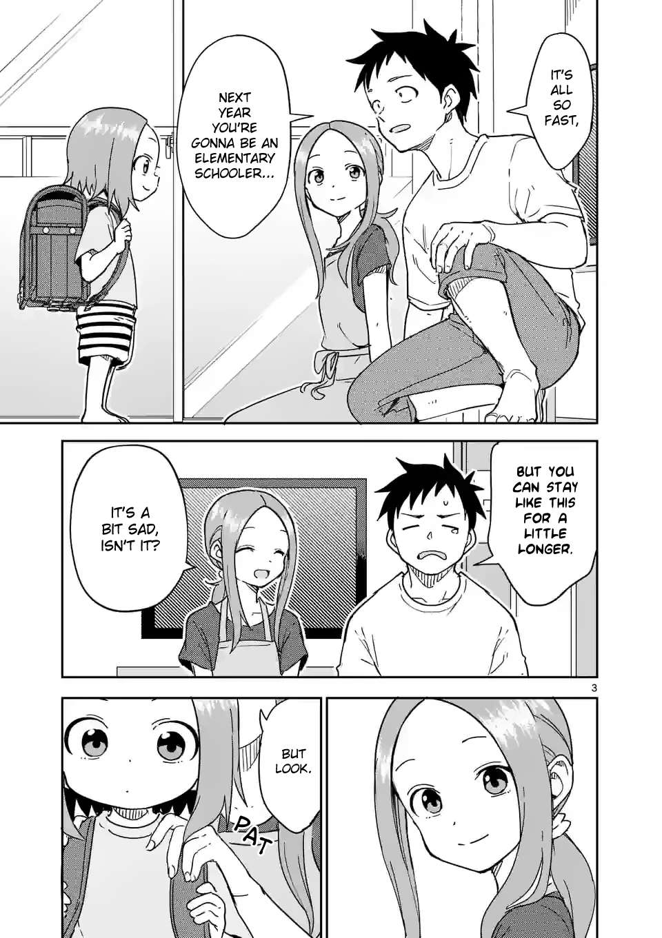 Karakai Jouzu no (Moto) Takagi-san chapter 292 page 3