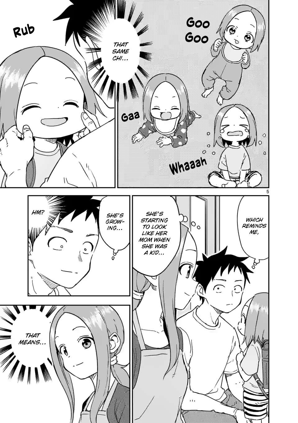 Karakai Jouzu no (Moto) Takagi-san chapter 292 page 5