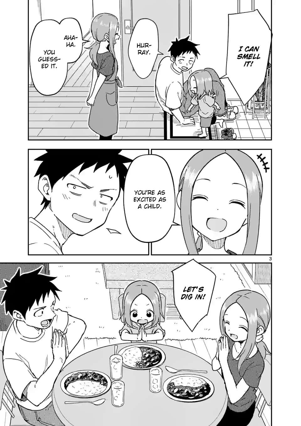 Karakai Jouzu no (Moto) Takagi-san chapter 293 page 3