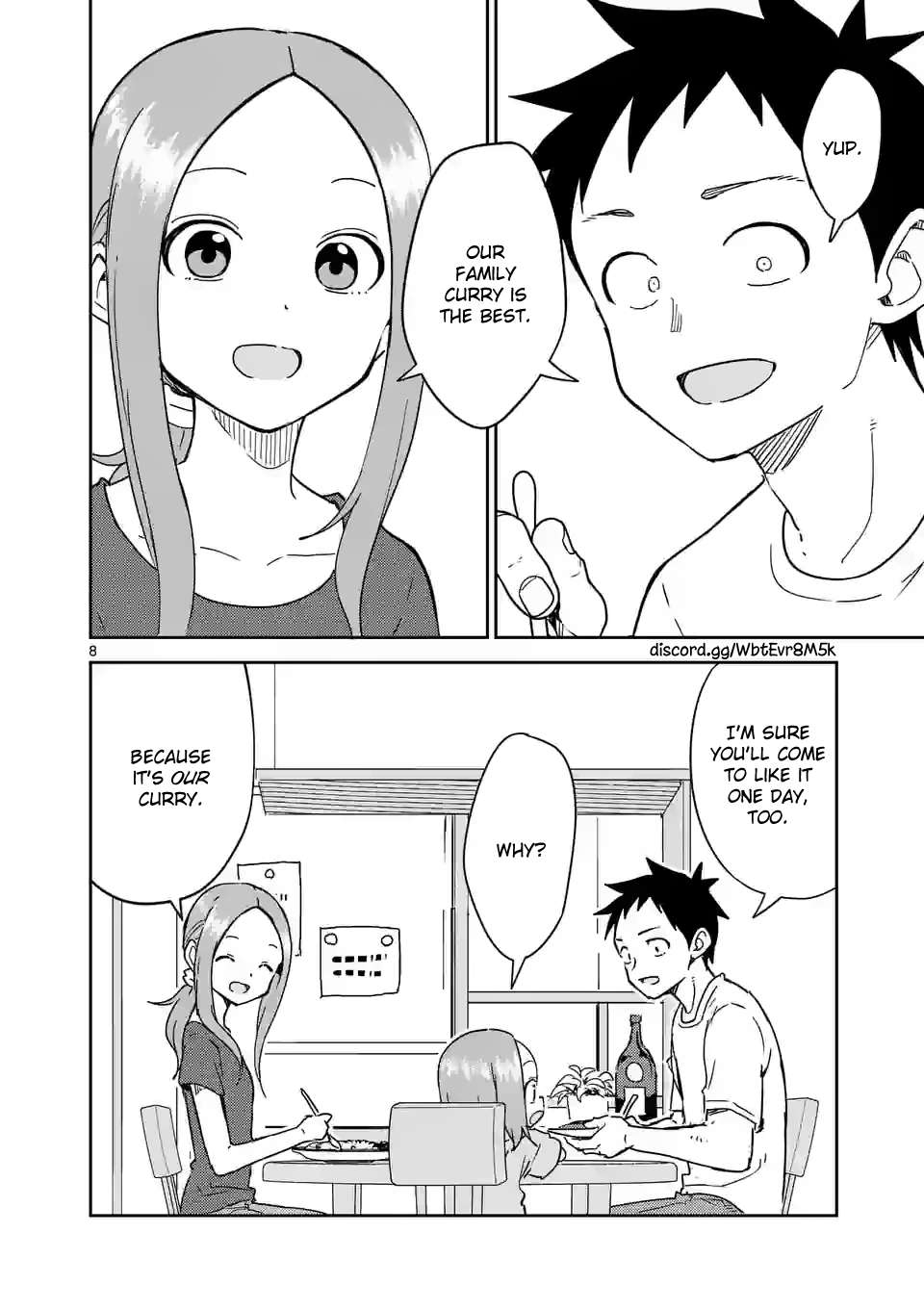 Karakai Jouzu no (Moto) Takagi-san chapter 293 page 8