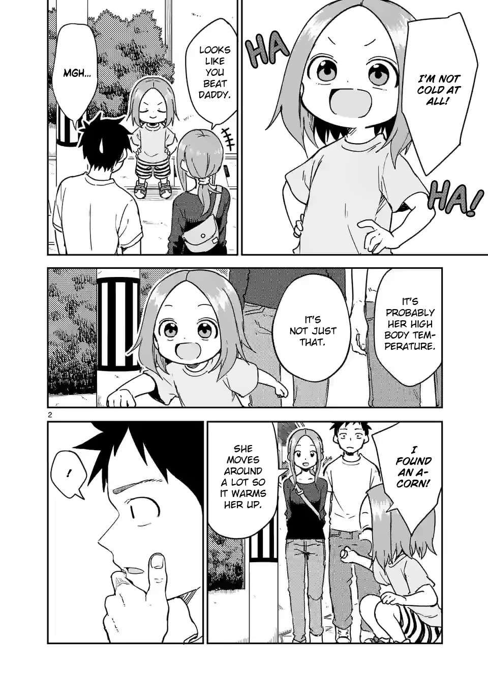 Karakai Jouzu no (Moto) Takagi-san chapter 297 page 2