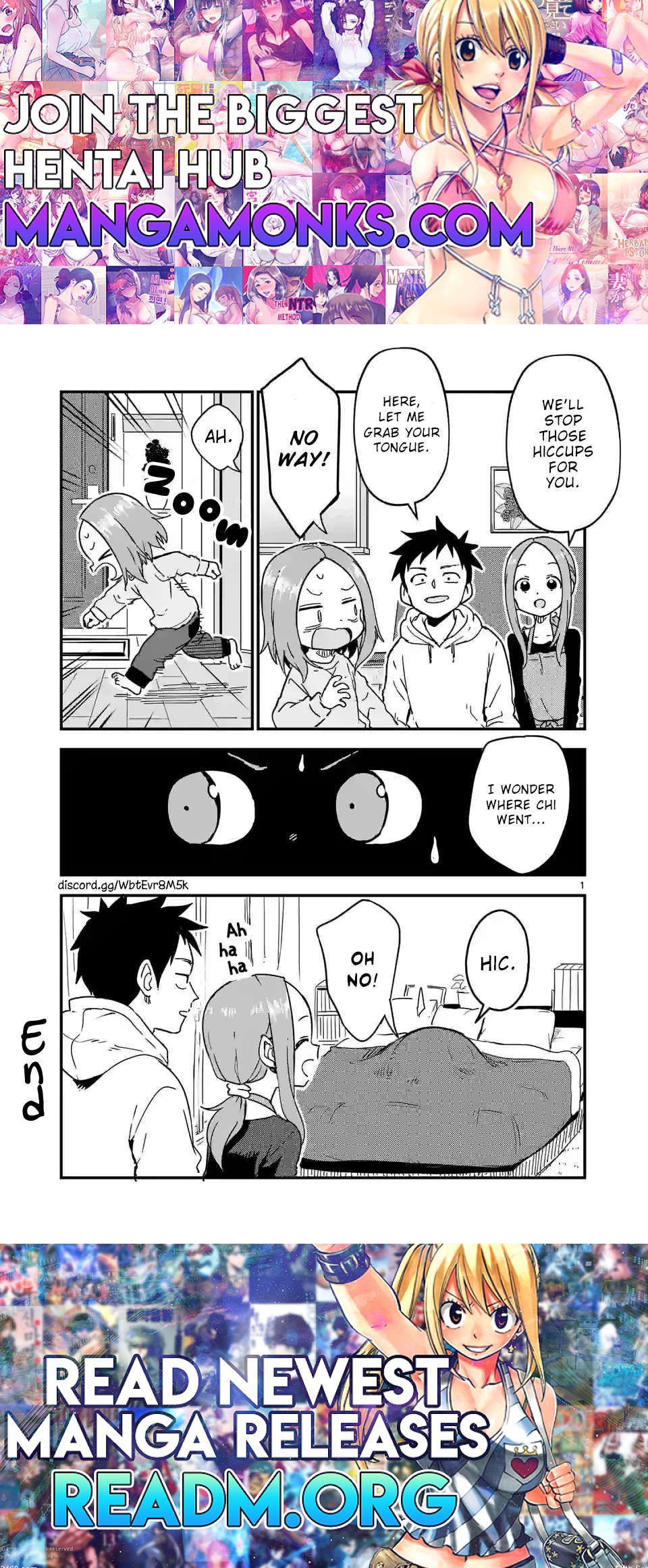 Karakai Jouzu no (Moto) Takagi-san chapter 298.5 page 1