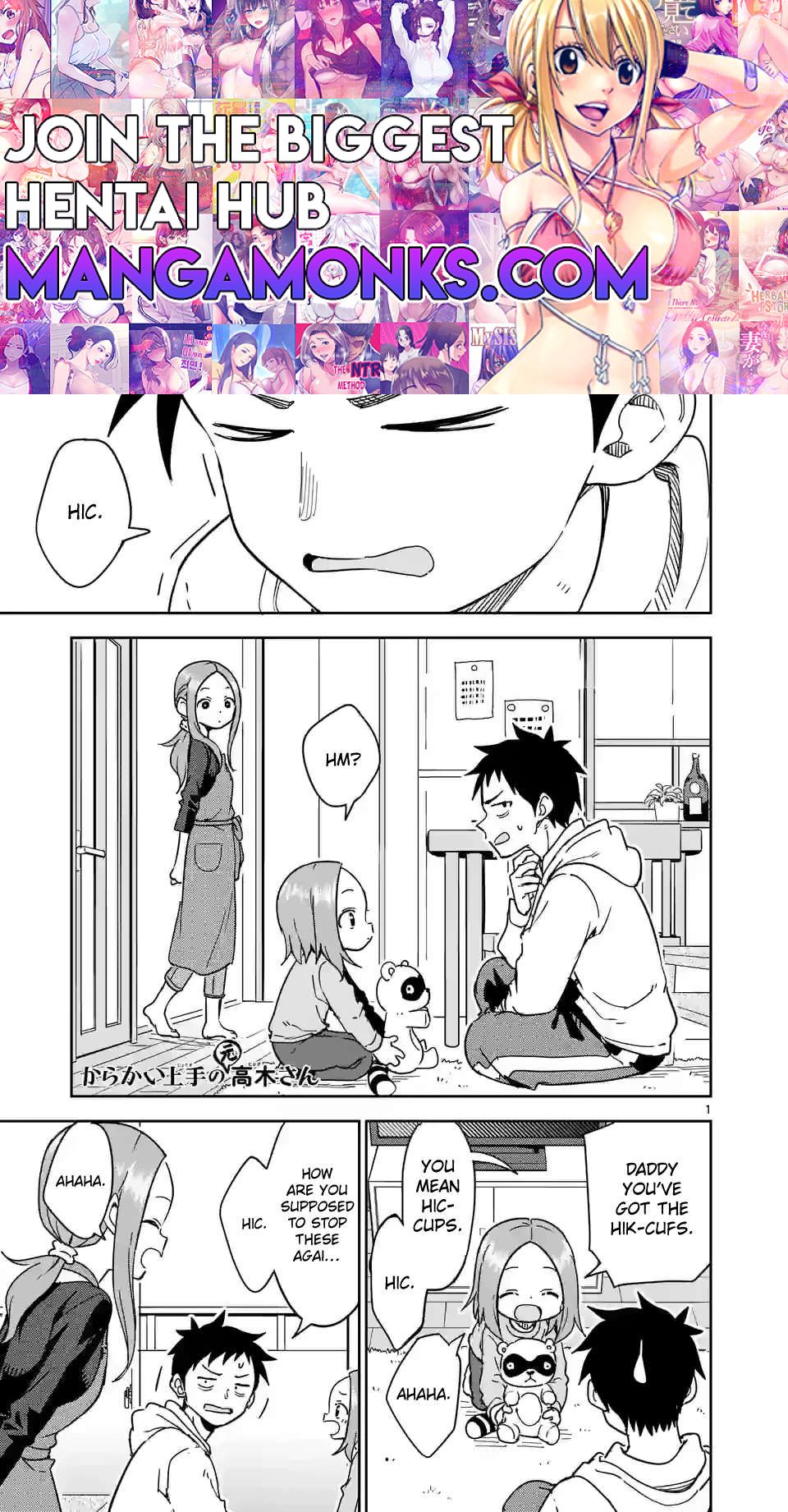Karakai Jouzu no (Moto) Takagi-san chapter 298 page 1