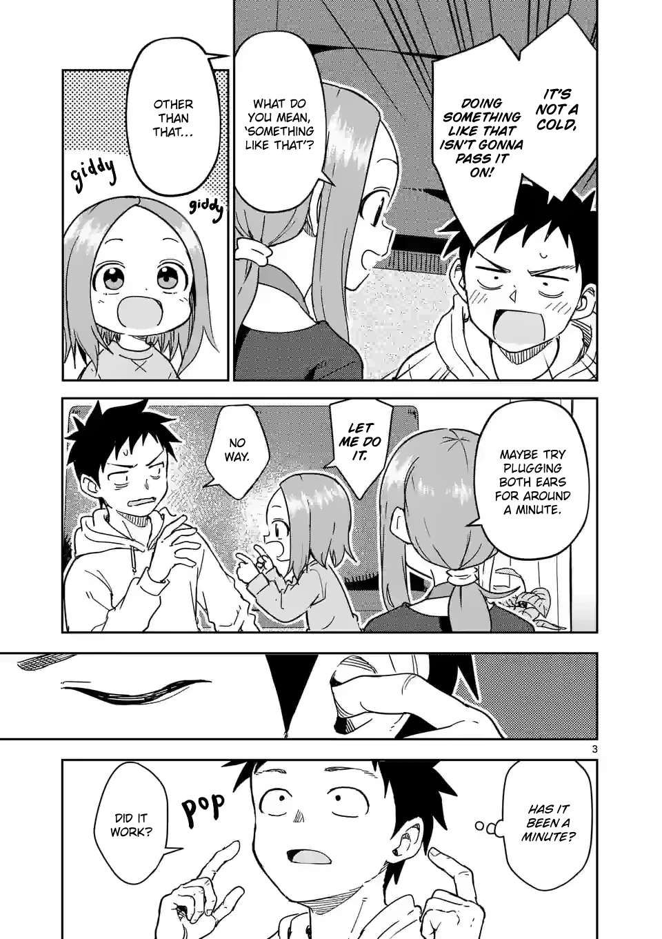 Karakai Jouzu no (Moto) Takagi-san chapter 298 page 3