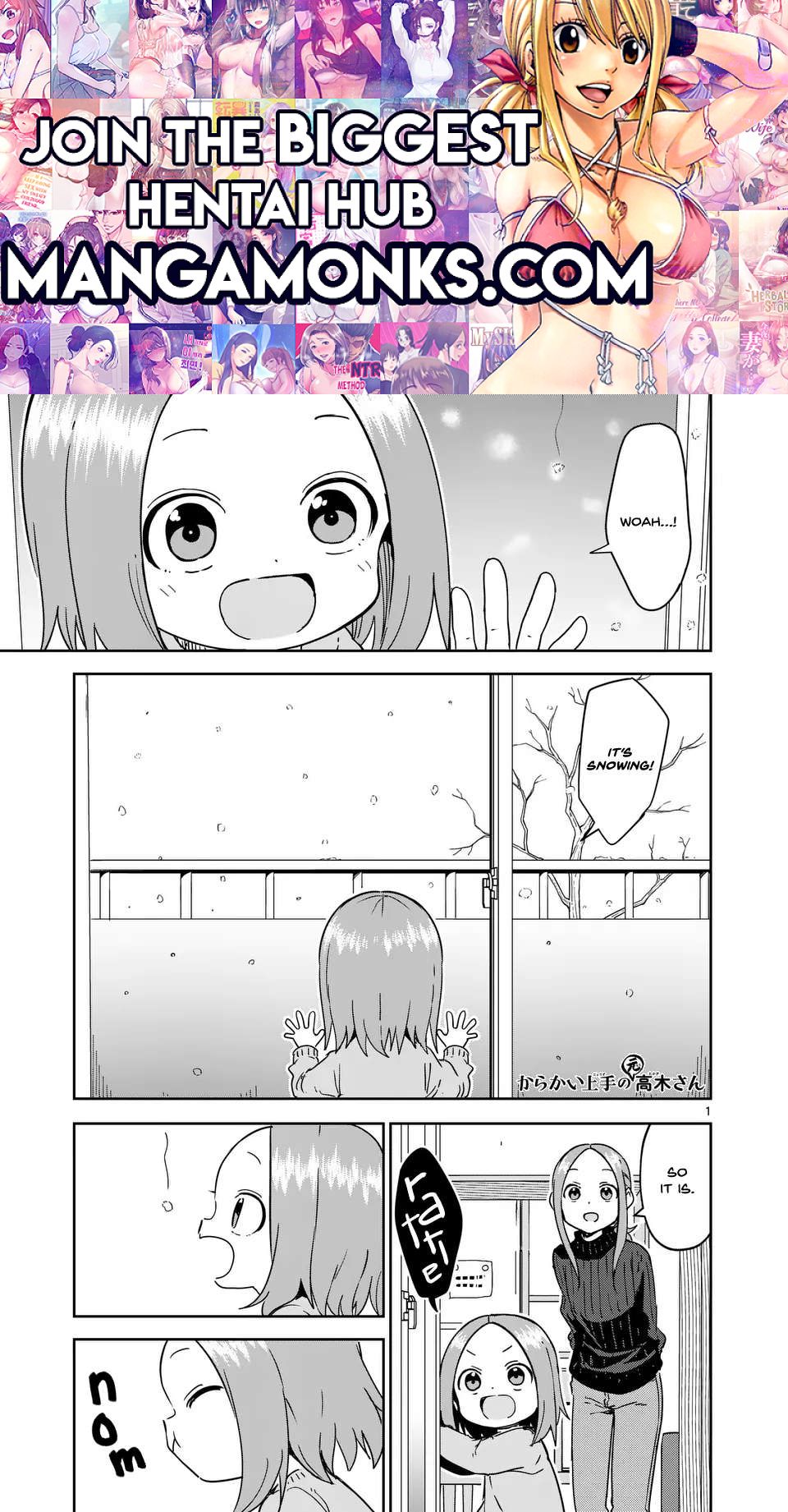 Karakai Jouzu no (Moto) Takagi-san chapter 303 page 1