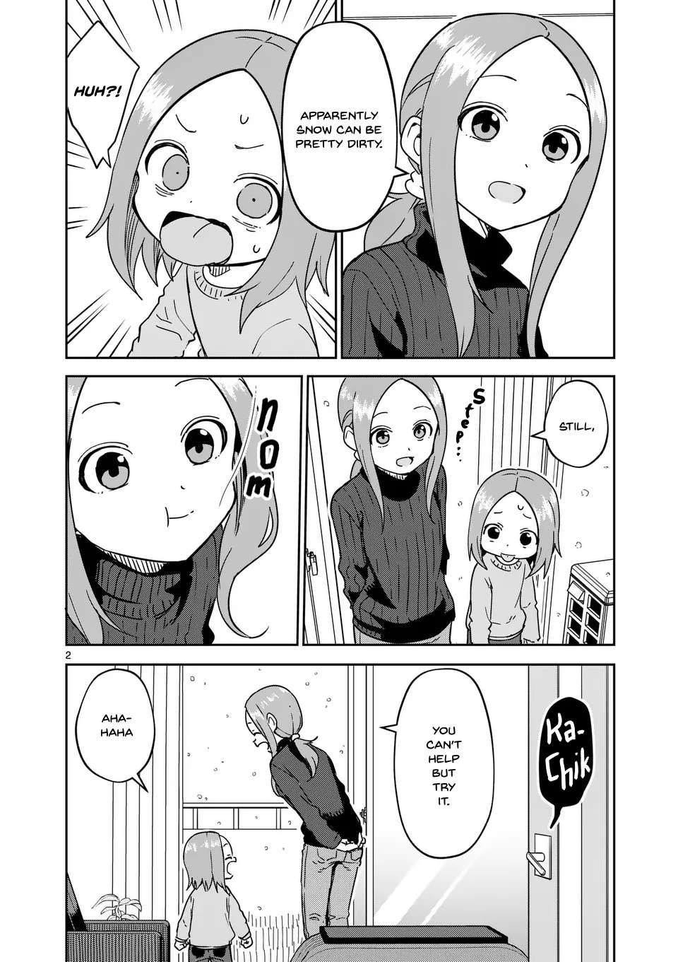 Karakai Jouzu no (Moto) Takagi-san chapter 303 page 2