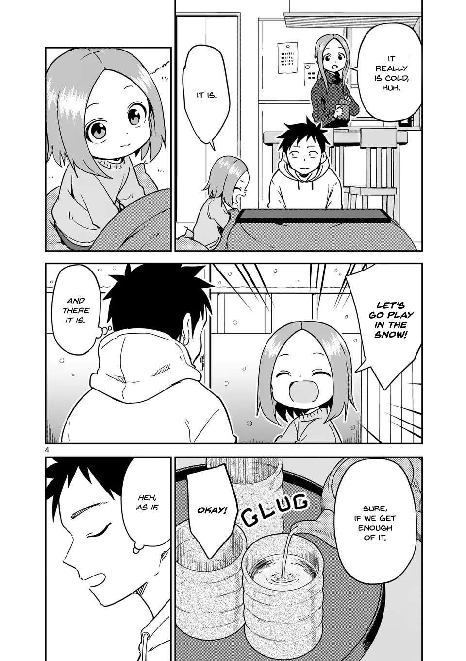 Karakai Jouzu no (Moto) Takagi-san chapter 303 page 4