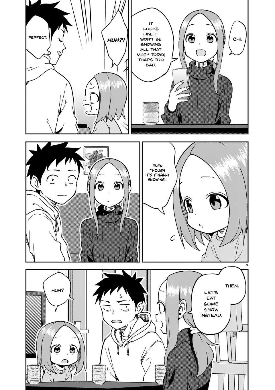 Karakai Jouzu no (Moto) Takagi-san chapter 303 page 7