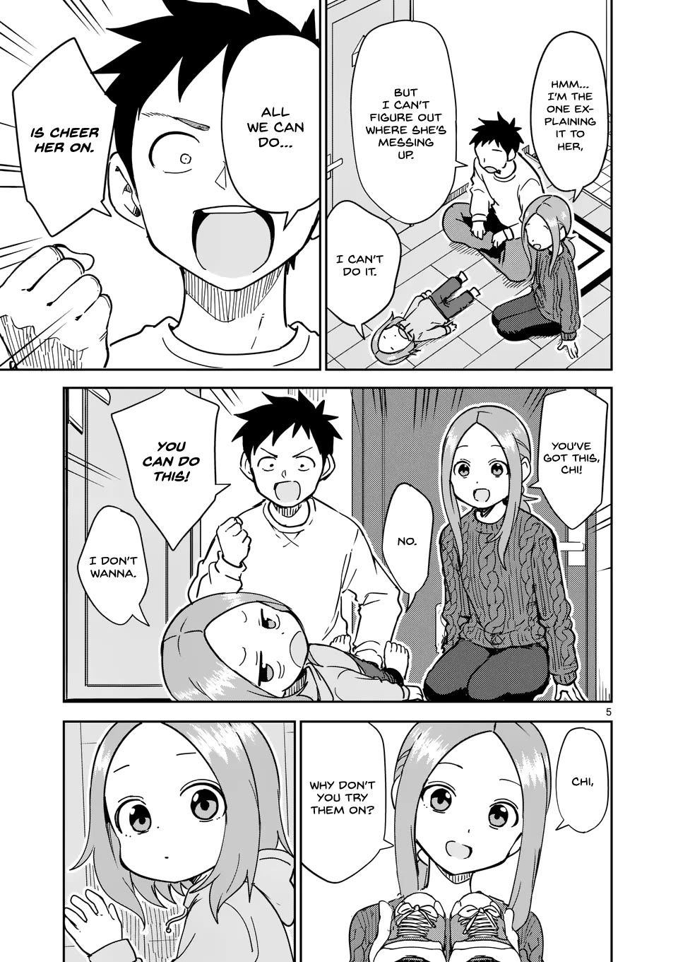 Karakai Jouzu no (Moto) Takagi-san chapter 304 page 5