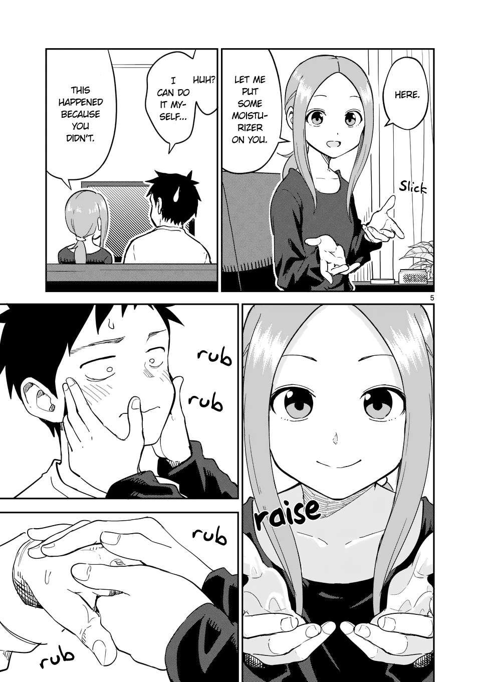 Karakai Jouzu no (Moto) Takagi-san chapter 306 page 5
