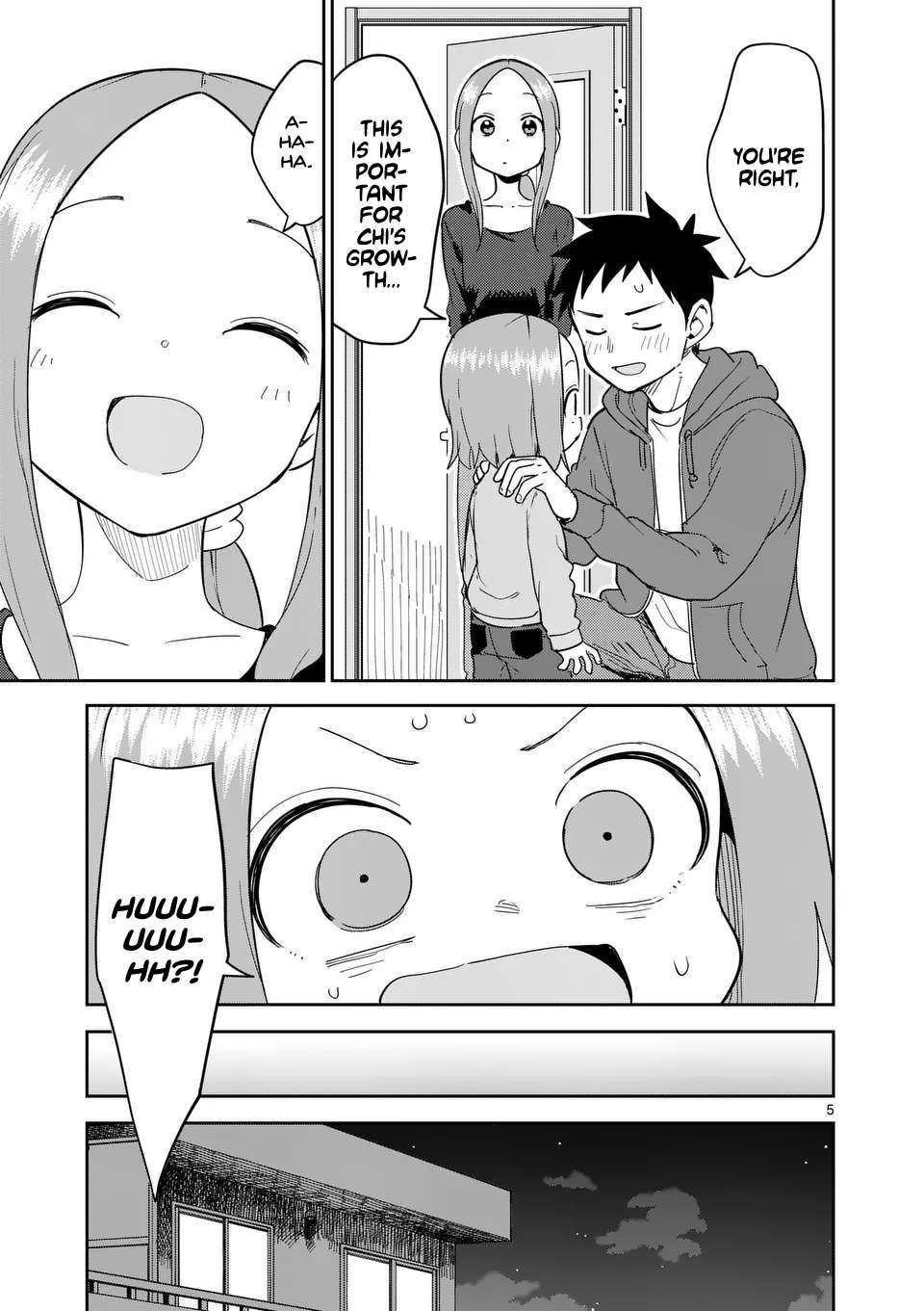 Karakai Jouzu no (Moto) Takagi-san chapter 308 page 5