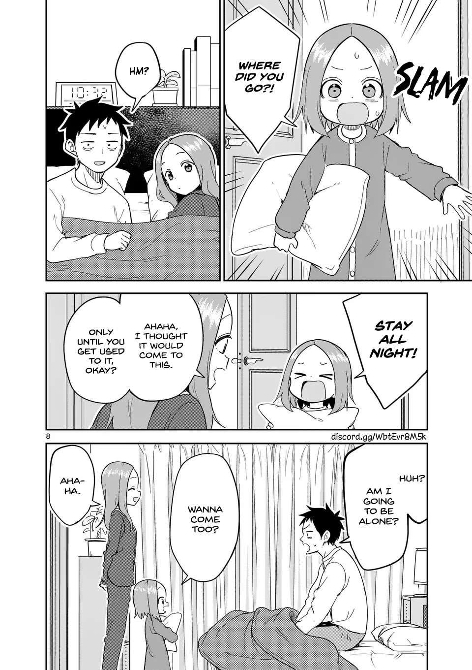 Karakai Jouzu no (Moto) Takagi-san chapter 308 page 8