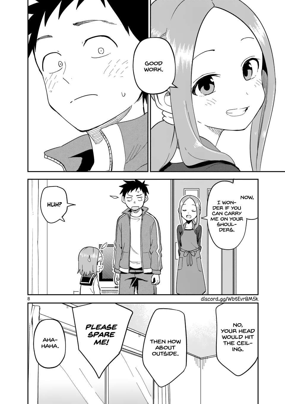 Karakai Jouzu no (Moto) Takagi-san chapter 311 page 8
