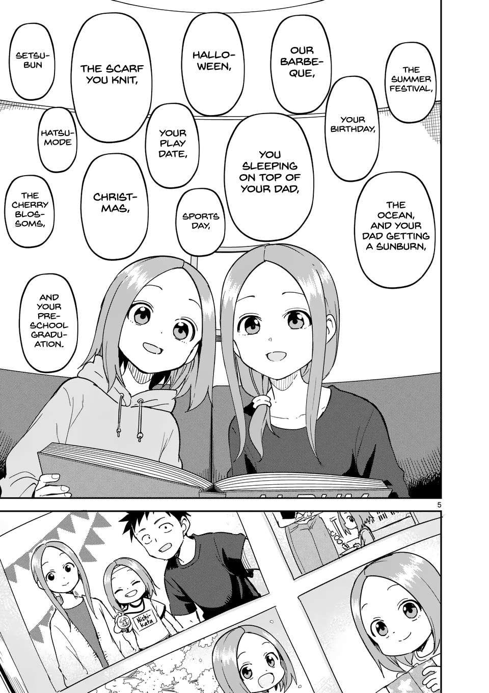 Karakai Jouzu no (Moto) Takagi-san chapter 313 page 5