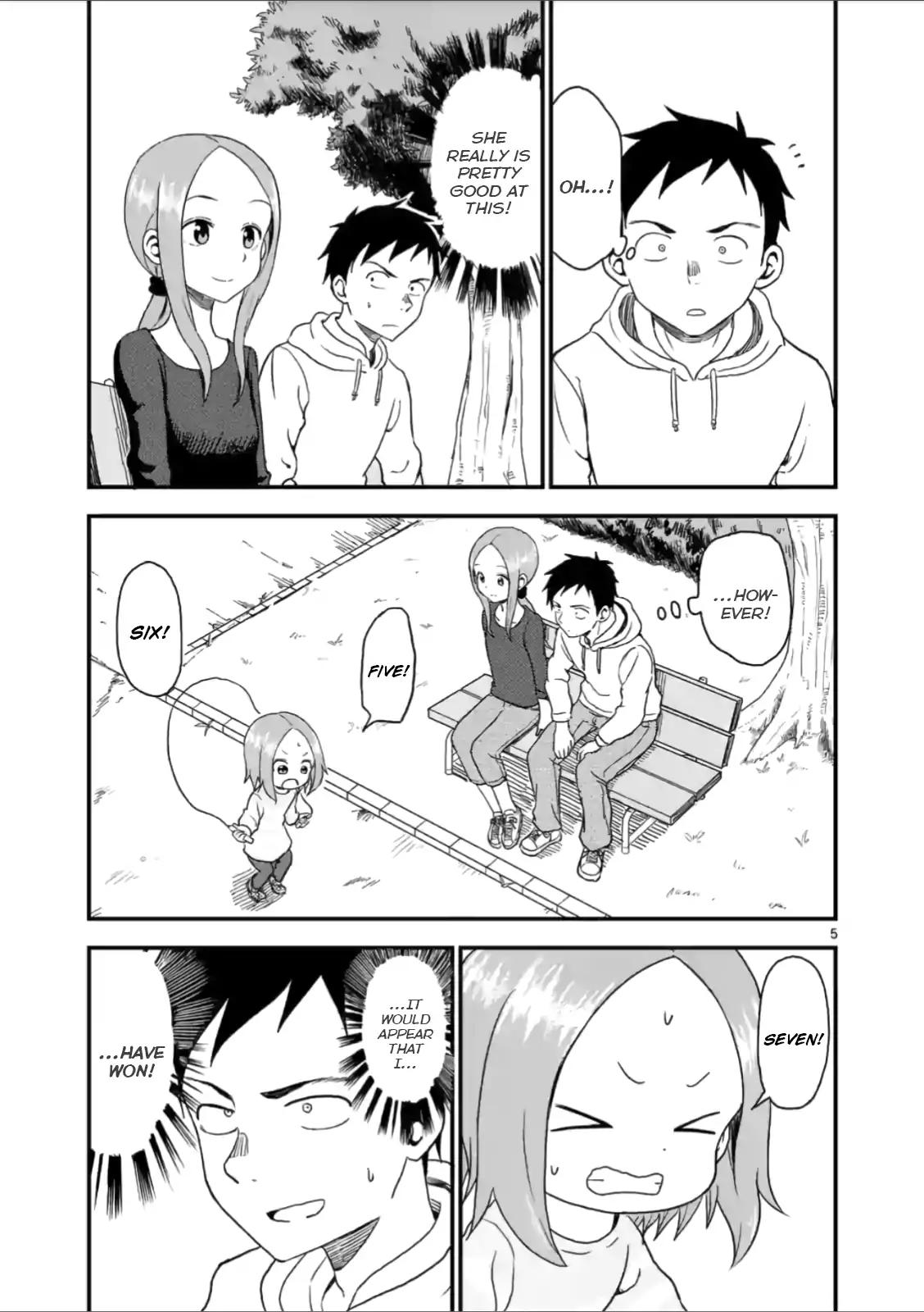 Karakai Jouzu no (Moto) Takagi-san chapter 33 page 5