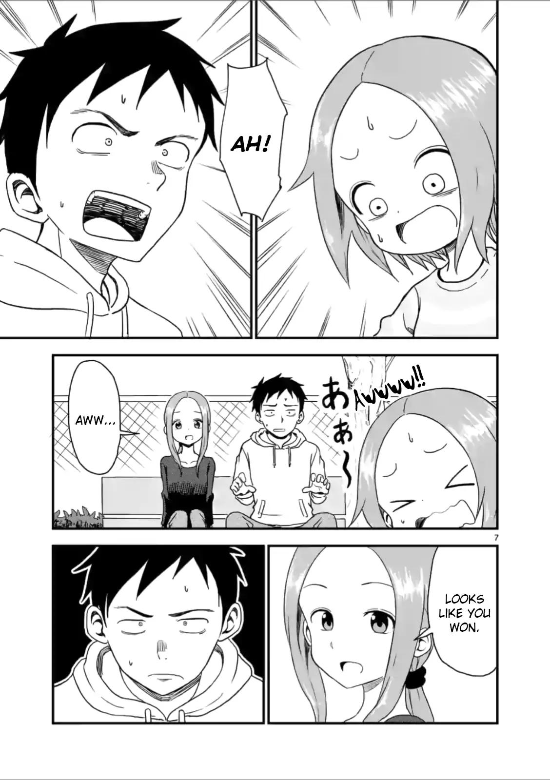 Karakai Jouzu no (Moto) Takagi-san chapter 33 page 7