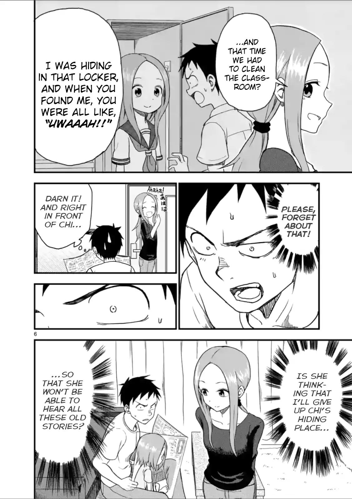 Karakai Jouzu no (Moto) Takagi-san chapter 41 page 6