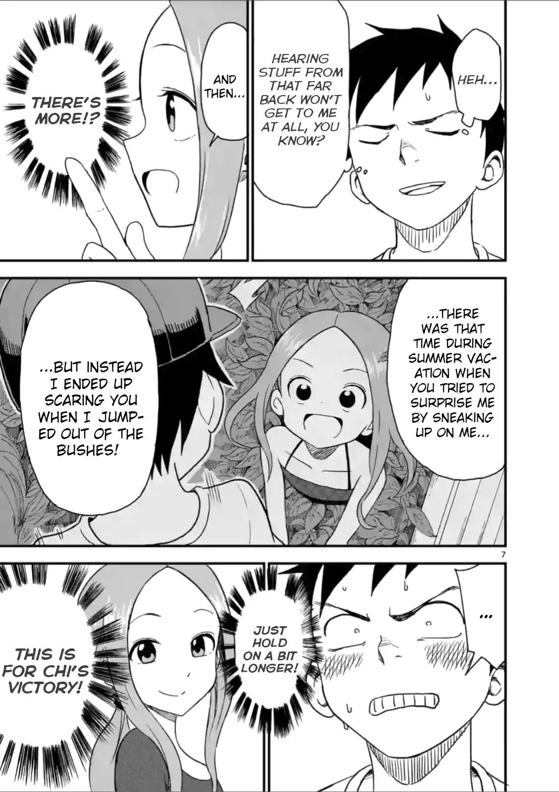 Karakai Jouzu no (Moto) Takagi-san chapter 41 page 7