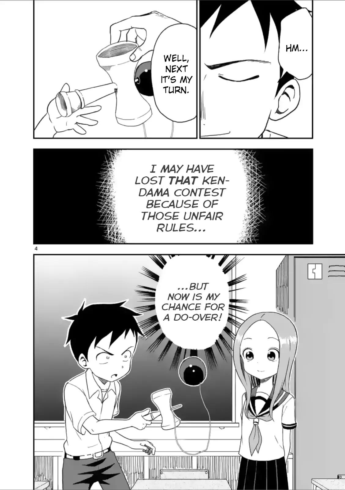 Karakai Jouzu no (Moto) Takagi-san chapter 45 page 4