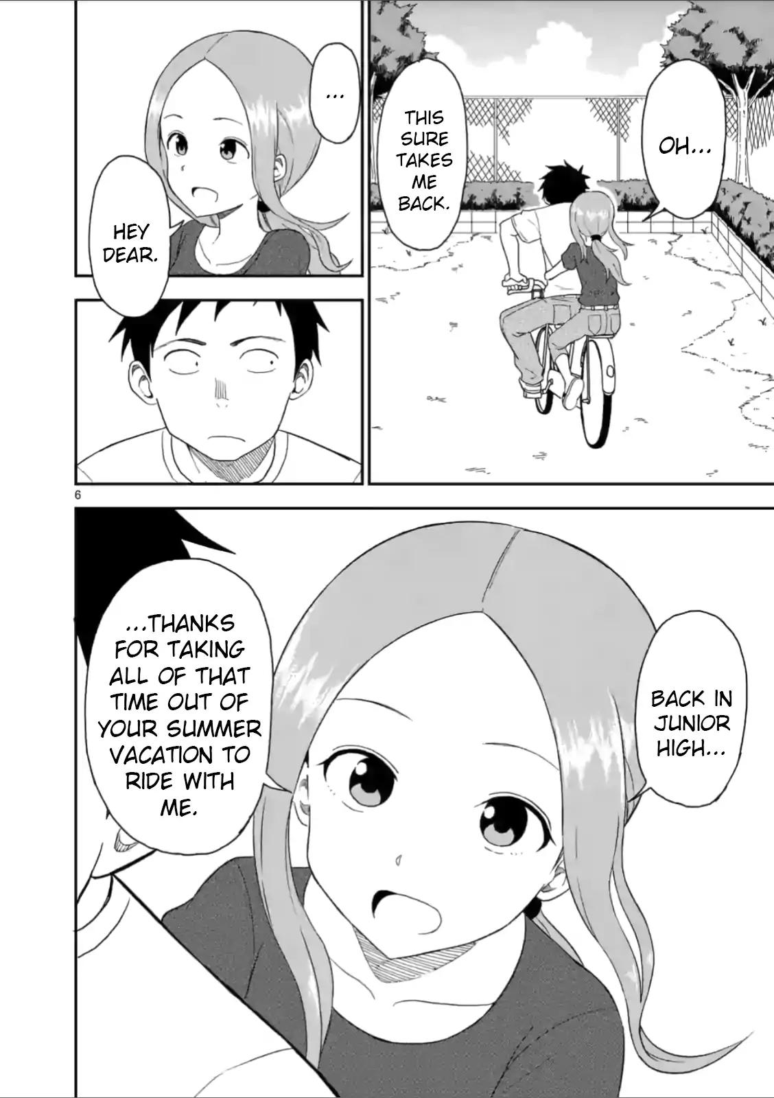 Karakai Jouzu no (Moto) Takagi-san chapter 51 page 6