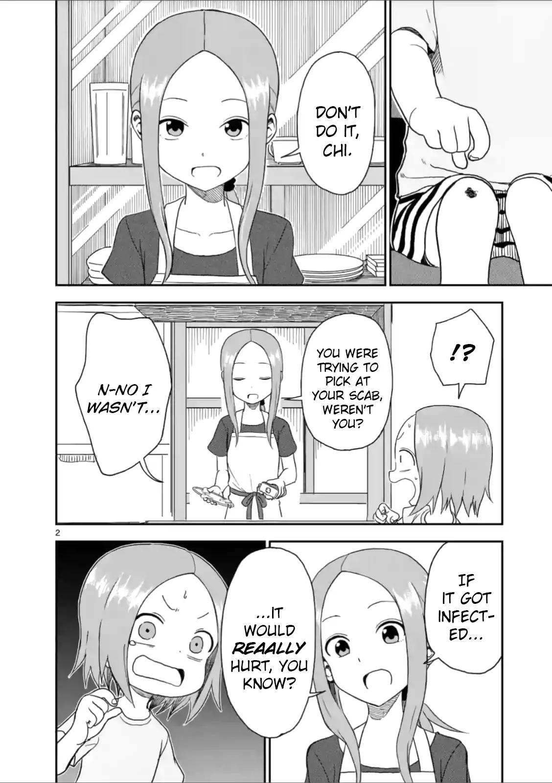 Karakai Jouzu no (Moto) Takagi-san chapter 54 page 2