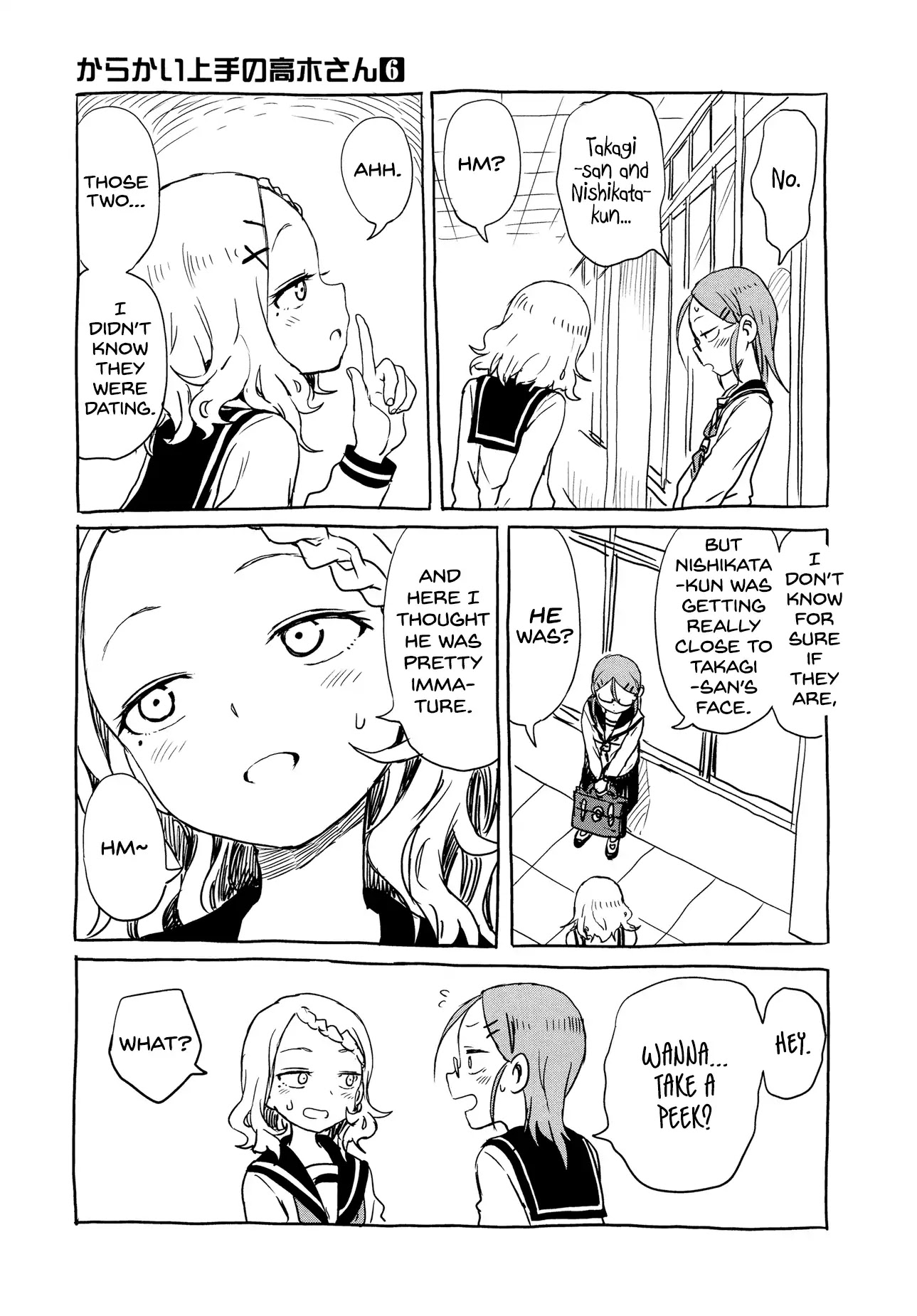Karakai Jouzu no (Moto) Takagi-san chapter 56.5 page 6