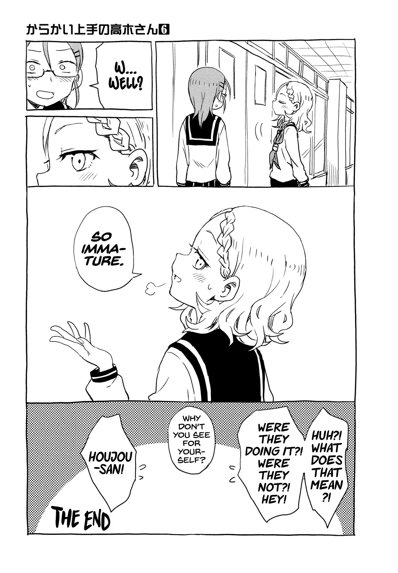 Karakai Jouzu no (Moto) Takagi-san chapter 56.5 page 8